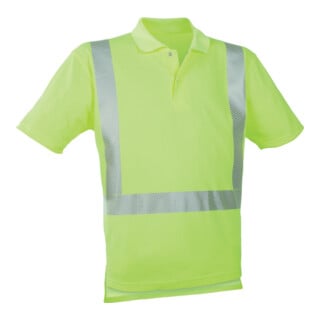 WATEX Warn-Polo-Shirt leuchtgelb, Gr. 2XL