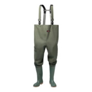 Wathose Gr.40 olivgrün PVC auf Polyester-Trägergewebe