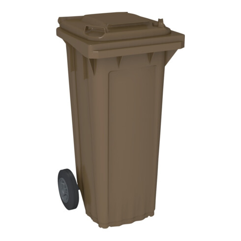 WAVE Bac à déchets 80 l plastique marron