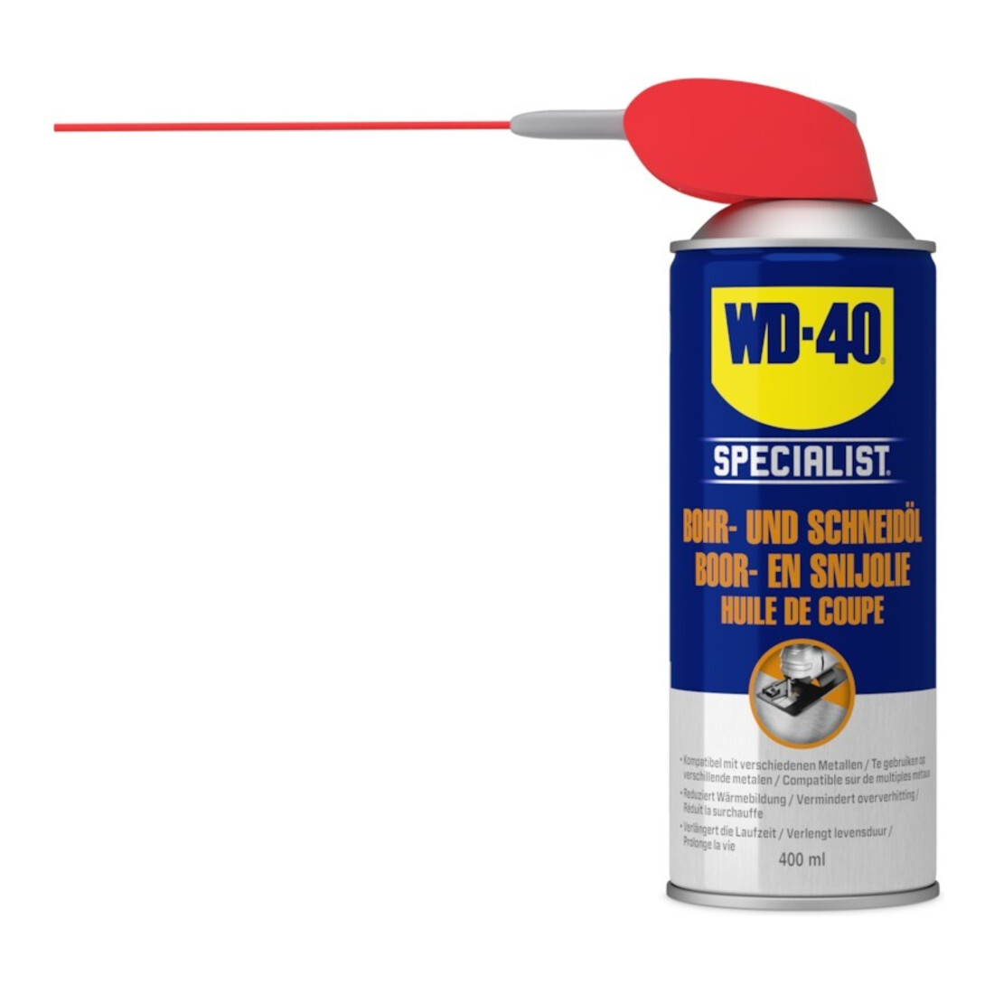 WD-40 Bohr- und Schneidöl, Inhalt: 400 ml