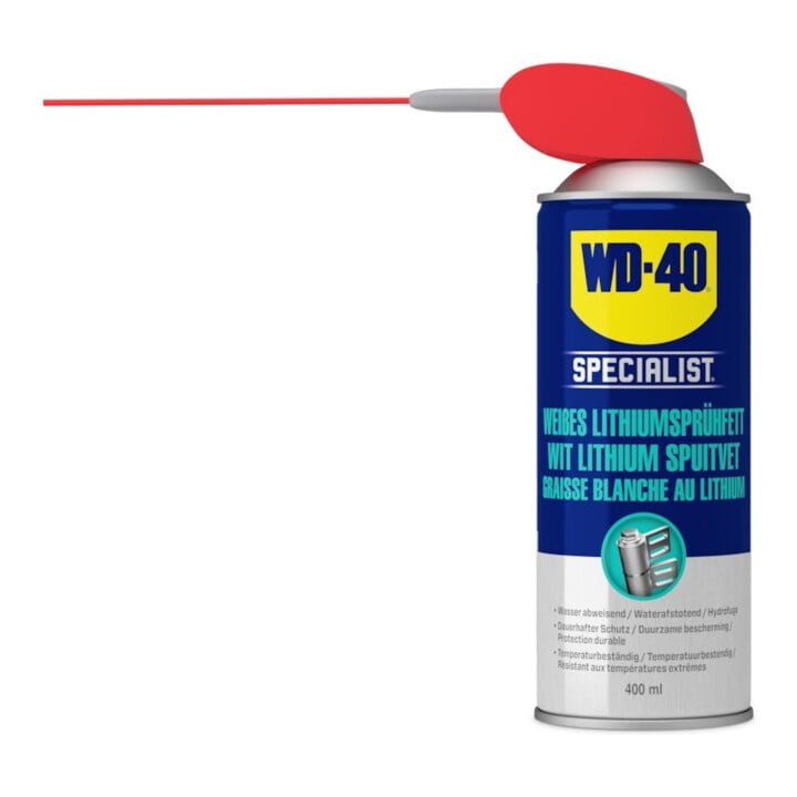 WD-40 Graisse de pulvérisation au lithium hautes performances, Contenu : 400ml