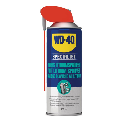 WD-40 Hochleistungs-Lithiumsprühfett, Inhalt: 400ml