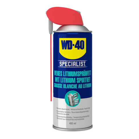 WD-40 Hochleistungs-Lithiumsprühfett, Inhalt: 400ml