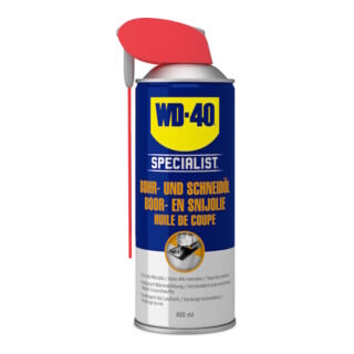 WD-40 SPECIALIST Spray d'huile de perçage / de coupe en aérosol de 400 ml Smart Straw