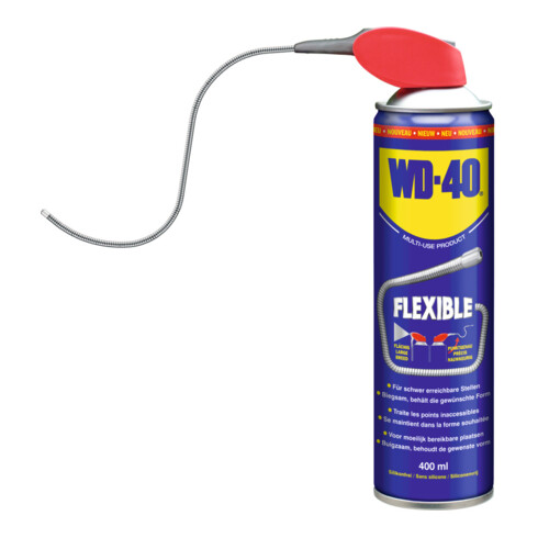 WD-40 Multifunktionsöl 400 ml Sprühkopf Flexi Straw