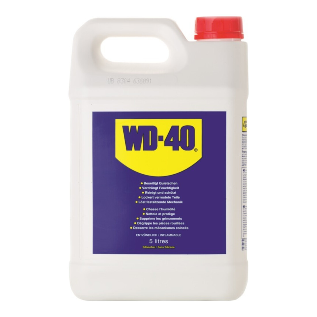 WD-40 Multifunktionsprodukt Kanister 5l