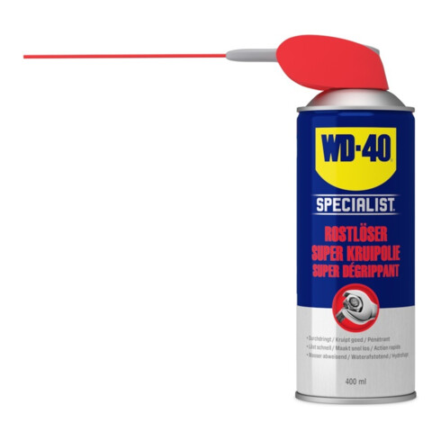 WD-40 SPECIALIST Dégraissant Rouille Specialist Smart Straw Spray 400ml WD-40