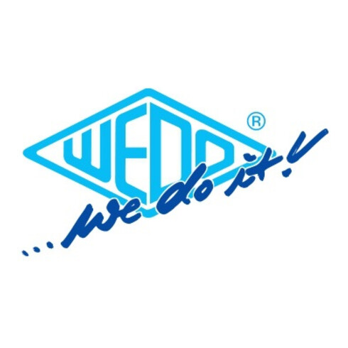 WEDO Allzweckschere 97985 21cm edelstahl blau/schwarz