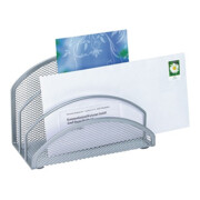 WEDO Briefständer Office 65354 18,5x8,5x12,5cm Drahtmetall silber-1