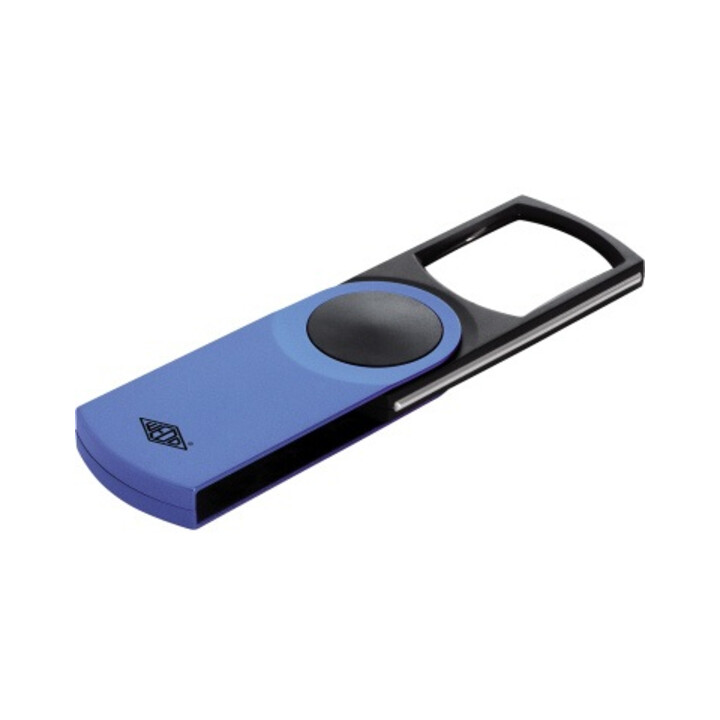 WEDO Lupe SWING-IT 2717603 beleuchtet 3fach blau