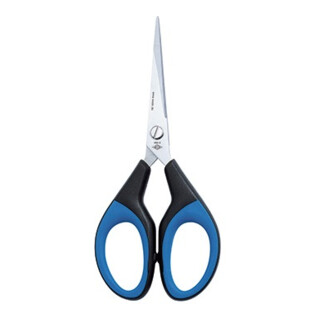 WEDO Schere 9896 5,5Zoll 15,2cm Edelstahl Gummigriff Softcut