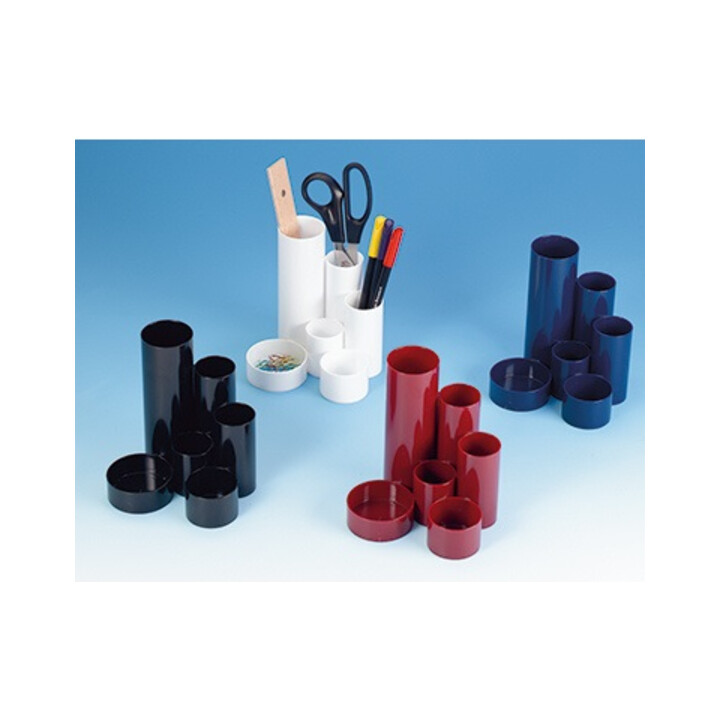 WEDO Stifteköcher Junior 245257201 6Fächer Kunststoff schwarz