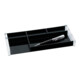 WEDO Stifteschale 601601 Acryl 270x125x30mm glasklar/schwarz-1