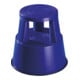 WEDO Tabouret roulant bleu clair H. avec/sans charge 425/430 mm D. dessus 290 mm D. dessous 440 mm-1