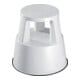 WEDO Tabouret roulant gris clair H. avec/sans charge 425/430 mm D. haut 290 mm D. bas 440 mm-1