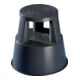 WEDO Tabouret roulant gris clair H. avec/sans charge 425/430 mm D. haut 290 mm D. bas 440 mm-4