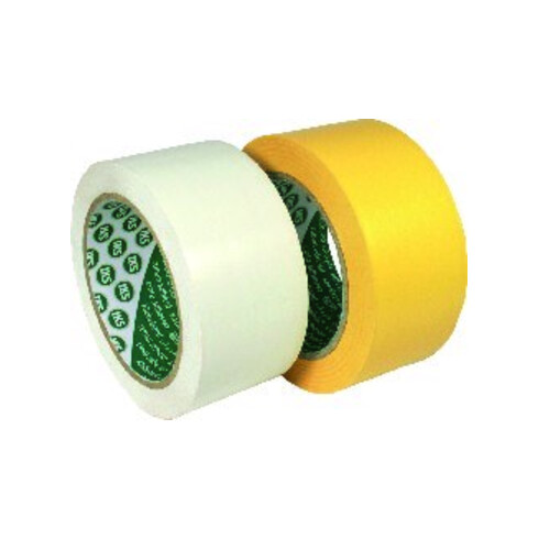Weich-PVC-Abdeckklebeband 50mm x 33m, weiß, gerillt Putzer- u. Gipserband