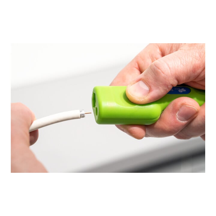 WEICON Abisolierwerkzeug Coax-Stripper No. 1 F Plus Green Line
