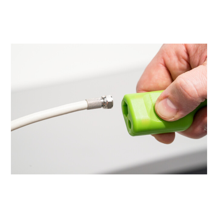 WEICON Abisolierwerkzeug Coax-Stripper No. 1 F Plus Green Line