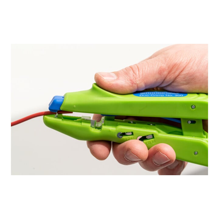 WEICON Abisolierwerkzeug Duo-Crimp No. 300 Green Line 0,5-6 mm²