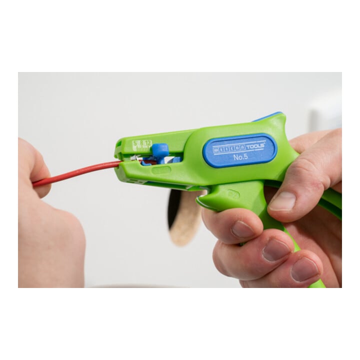 WEICON Abisolierzange No. 5 Green Line Arbeitsbereich 0,2–6,0 mm²