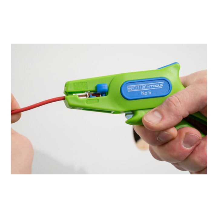 WEICON Abisolierzange No. 5 Green Line Arbeitsbereich 0,2–6,0 mm²