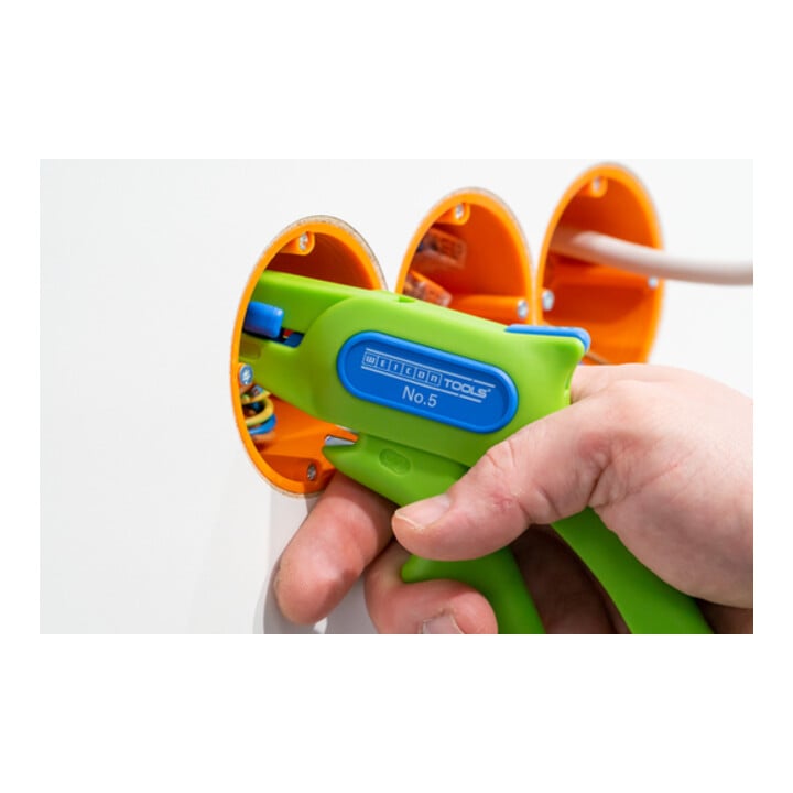 WEICON Abisolierzange No. 5 Green Line Arbeitsbereich 0,2–6,0 mm²