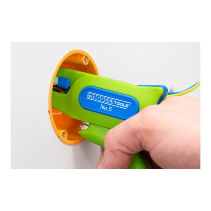 WEICON Abisolierzange No. 5 Green Line Arbeitsbereich 0,2–6,0 mm²