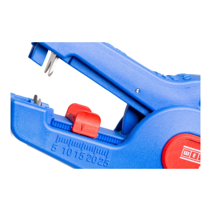 WEICON Abisolierzange No. 5 Pro, für alle gängigen flexiblen und massiven Leiter, Arbeitsbereich 0,2 – 16,0 mm²
