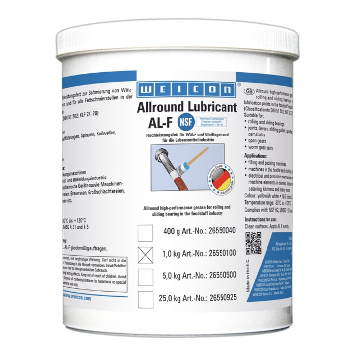 Weicon AL-F Hochleistungsfett 1,0 kg