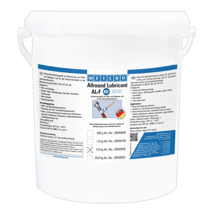 Weicon AL-F Hochleistungsfett 5,0 kg