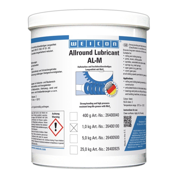 Weicon AL-M Hochleistungsfett 1,0 kg