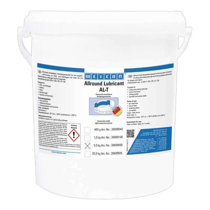 Weicon AL-T Hochleistungsfett 5,0 kg