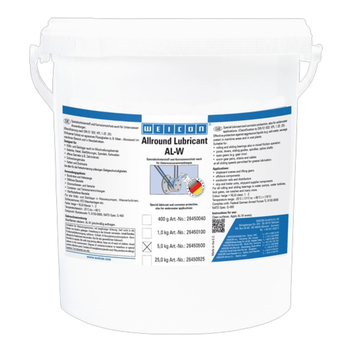Weicon AL-W Hochleistungsfett 5,0 kg