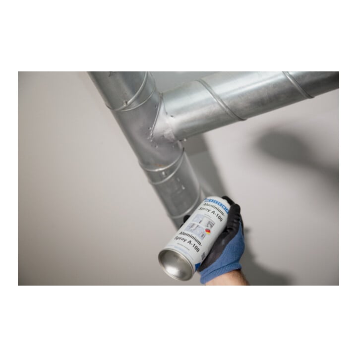Weicon Alu-Spray A-100 b.+800GradC aluminium-metallic,ma 400 ml Spraydose