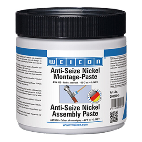 WEICON Anti-Seize ASN 450 Pâte de montage nickel 450 g