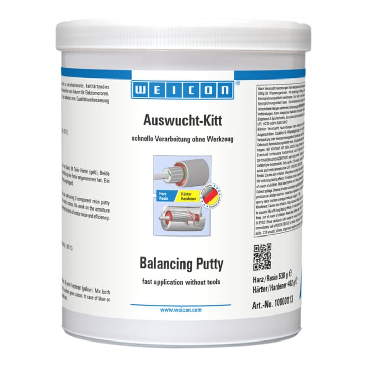 WEICON Auswucht-Kitt, Epoxidharz-Paste, 1 kg