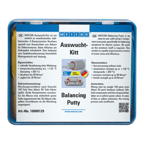 WEICON Auswucht-Kitt, Epoxidharz-Paste, 400 g