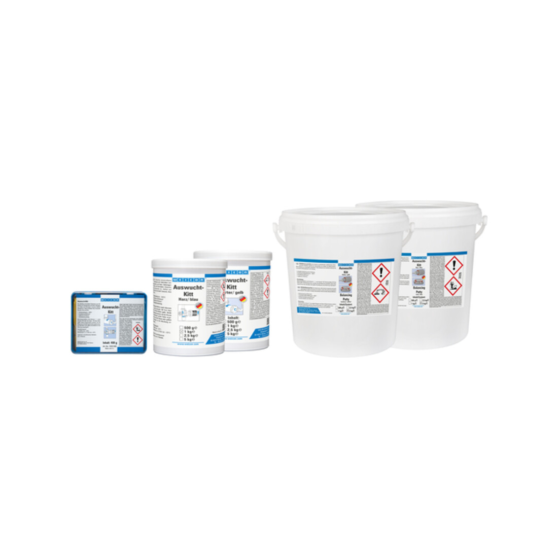 WEICON Auswucht-Kitt, Epoxidharz-Paste, 400 g