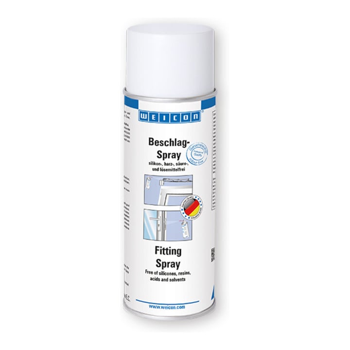WEICON Beschlag-Spray, Schmier- und Pflegeöl, 200 ml, transparent