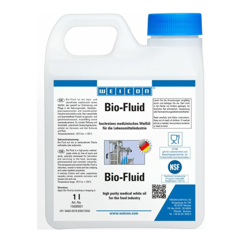 Weicon Bio-Fluid medizinisches Weißöl