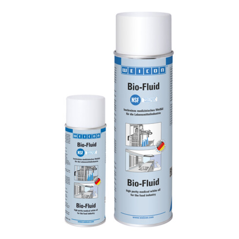WEICON Bio-Fluid, Schmier- und Pflegeöl für den Lebensmittelbereich NSF H1, 200 ml, transparent