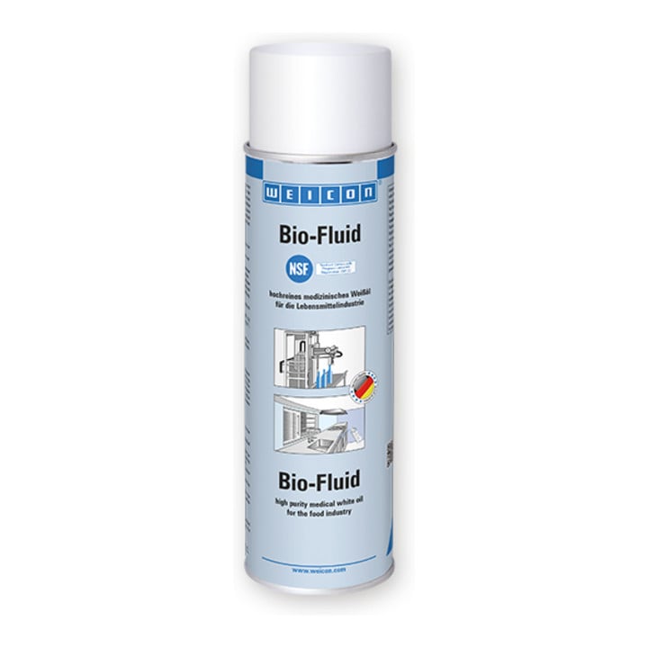 WEICON Bio-Fluid, Schmier- und Pflegeöl für den Lebensmittelbereich NSF H1, 500 ml, transparent
