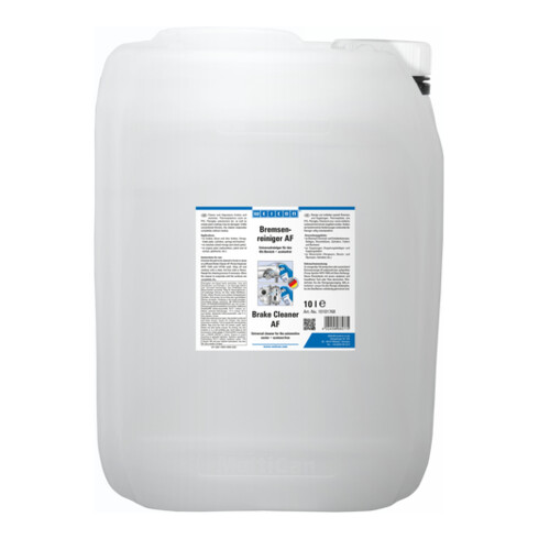 WEICON Bremsenreiniger AF, acetonfreier Universalreiniger für den Automobilbereich, 10 L, transparent