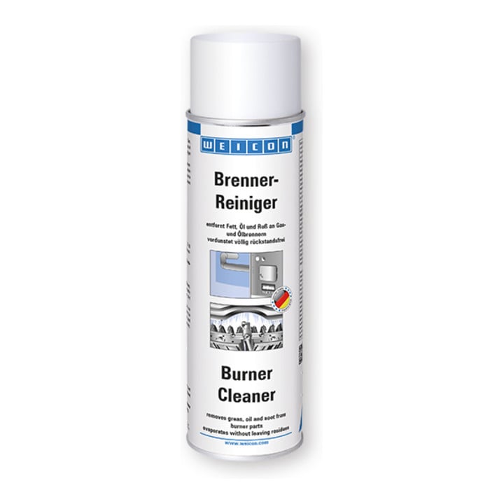 WEICON Brennerreiniger, zum Reinigen von Brennerteilen, 500 ml, transparent