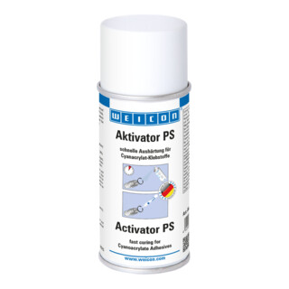 WEICON CA-Aktivator PS, Aushärtebeschleuniger für Sekundenkleber, 150 ml