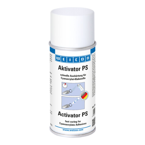 WEICON CA-Aktivator PS, Aushärtebeschleuniger für Sekundenkleber, 150 ml