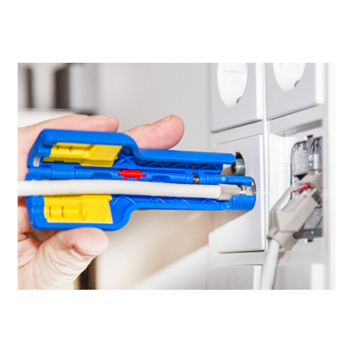 Weicon Coax-Stripper No 1 F Plus - geeignet für F-Kompressionsstecker