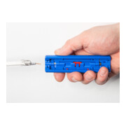 WEICON Coax-Stripper No. 2, zum Entmanteln und Abisolieren von Koaxialkabel, Arbeitsbereich 4,8 - 7,5 mm Ø-2