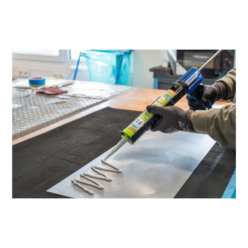 WEICON Colle et mastic d'étanchéité Flex 310 M F1X gris 280 ml résistant à 180°C